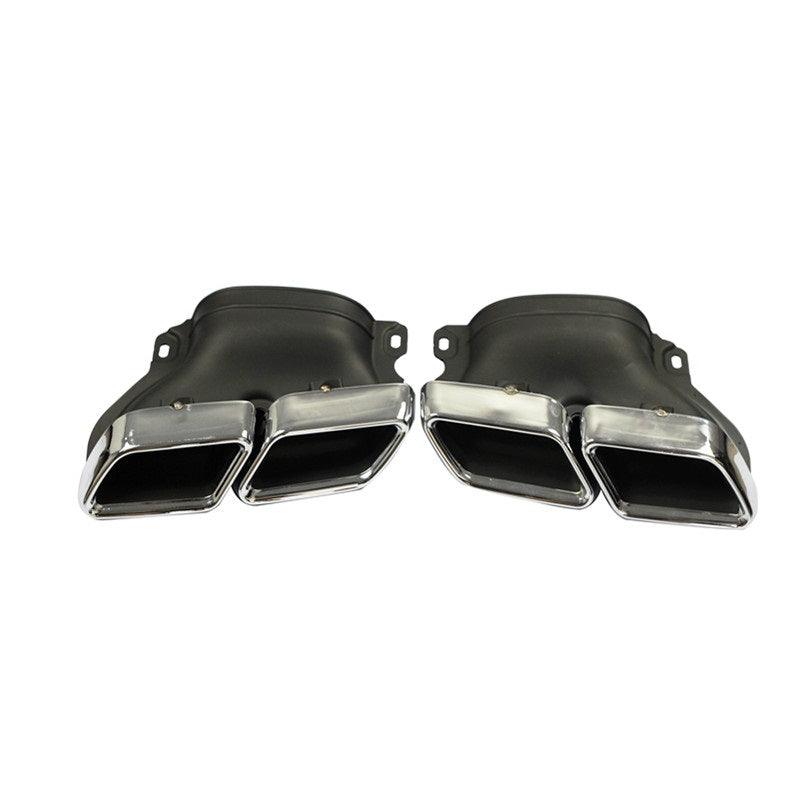 2014 Mercedes Benz C-Class W205 Dual Exhaust Tips Exhaust Muffler