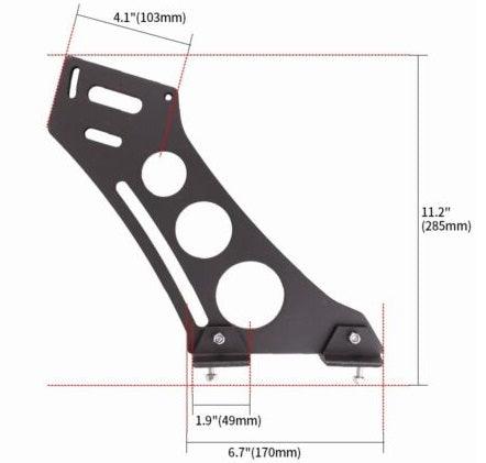 10 Inch Spoiler Mount Brackets Rear Wing Trunk Spoiler Legs