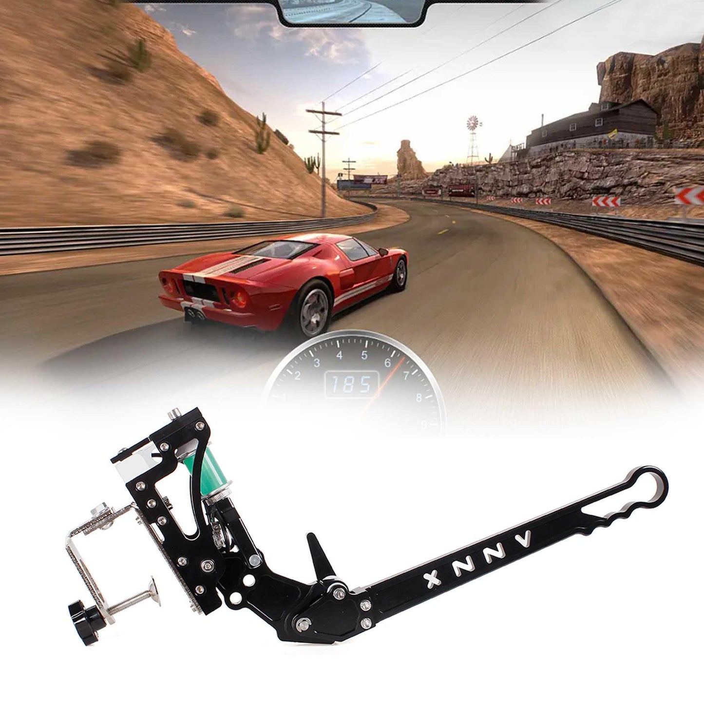 USB Weighing Pressure Handbrake Compatible with Logitech G25 G27 G29 G295 T300 T500