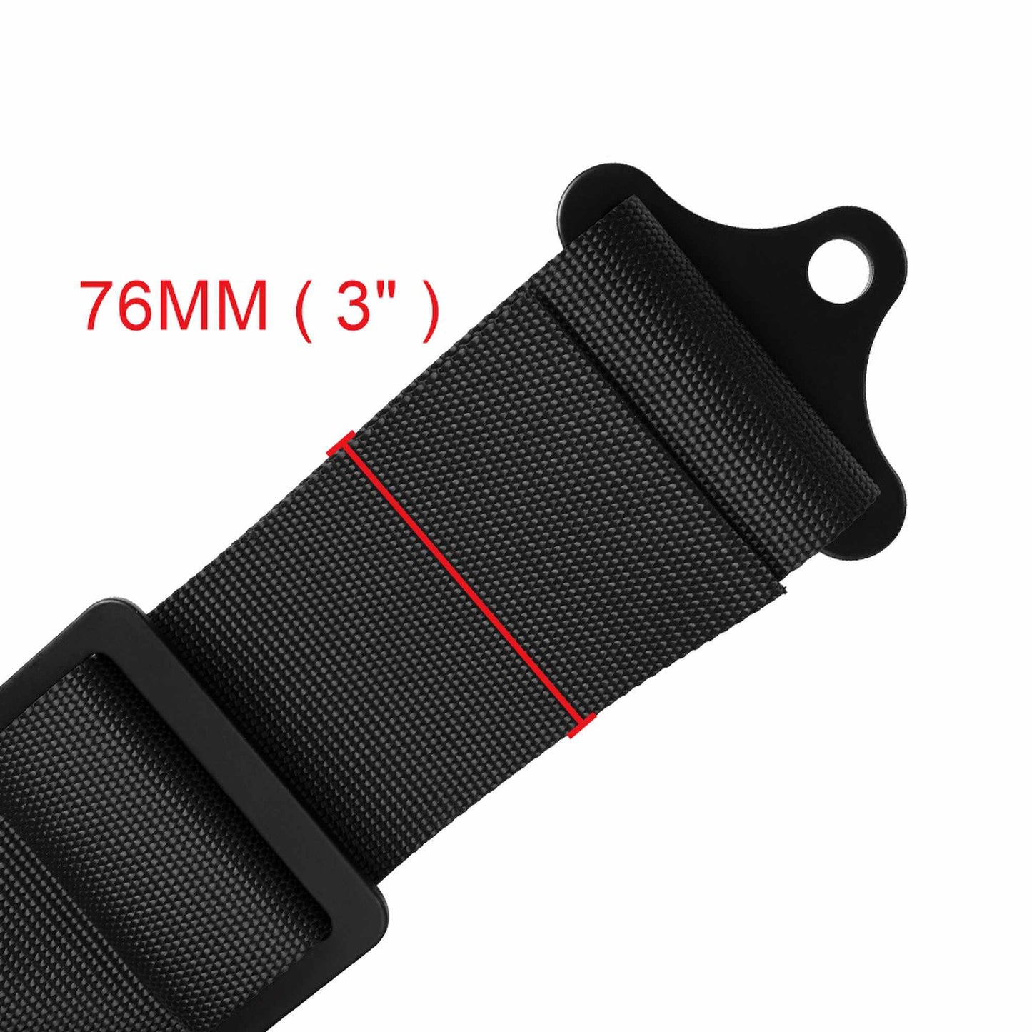 4 Point Go Kart Seat Belt with 3 Inch Padding Advanced Buckle