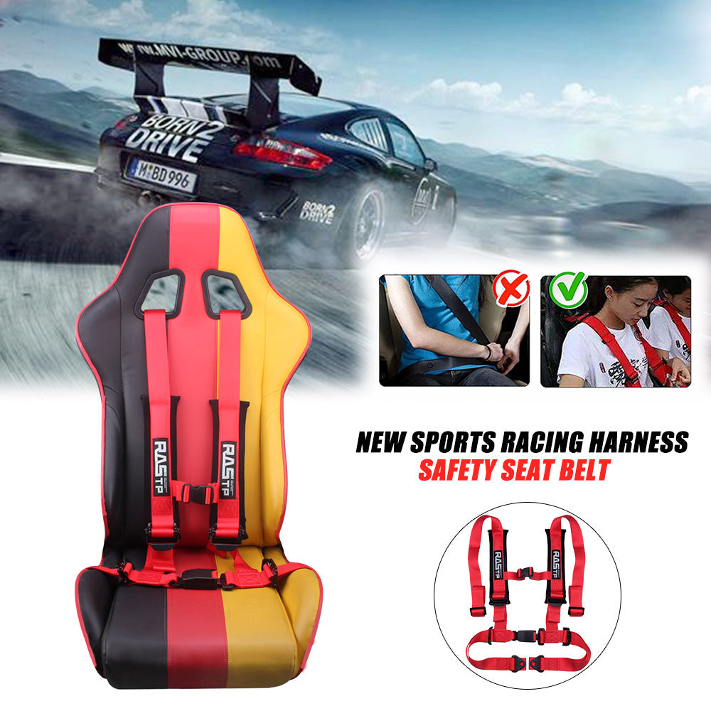 4 Point Safety Harness with 2 Inch Comfort Padding EZ Buckle