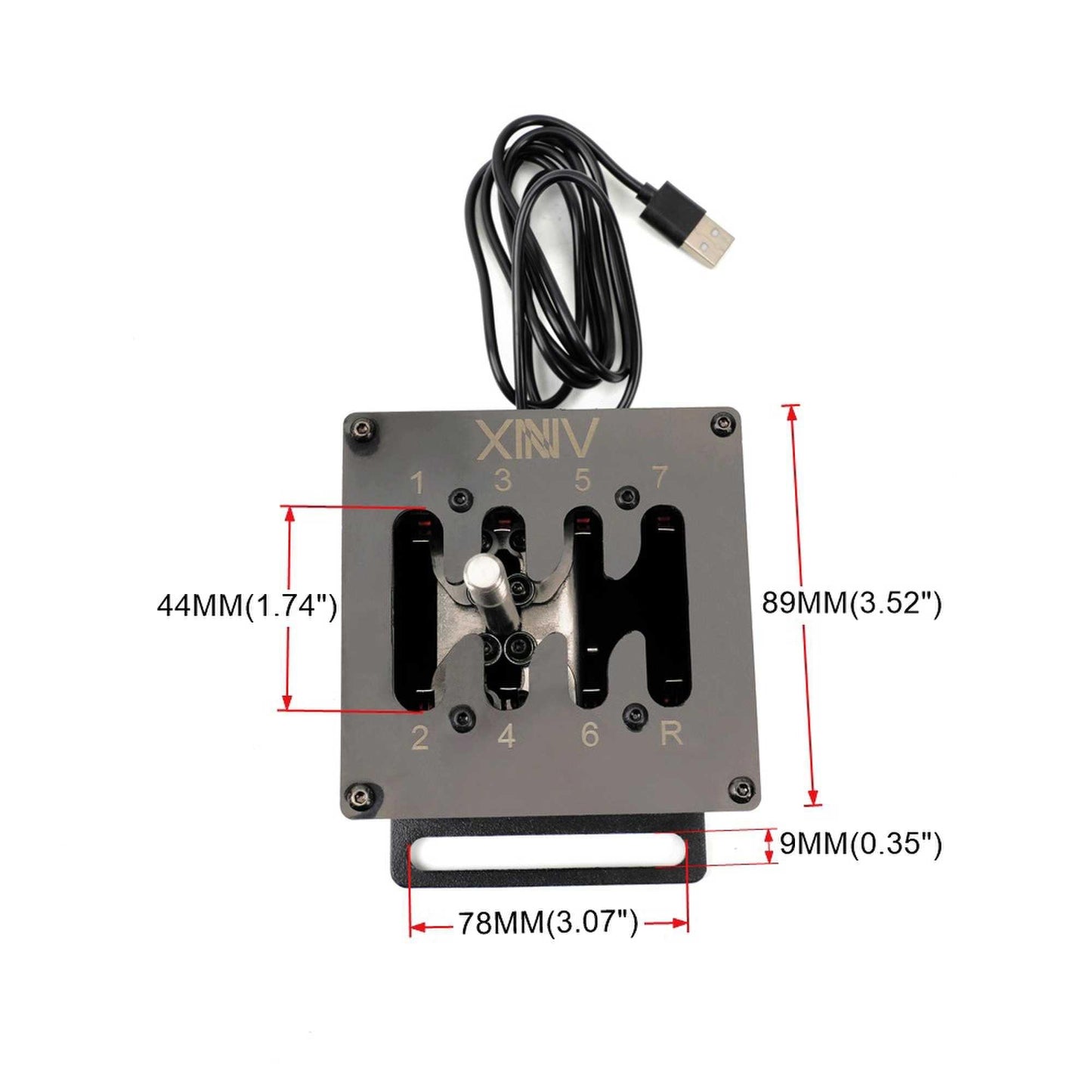 USB H Pattern Shifter Compatible with Logitech G29 G27 G920 T300