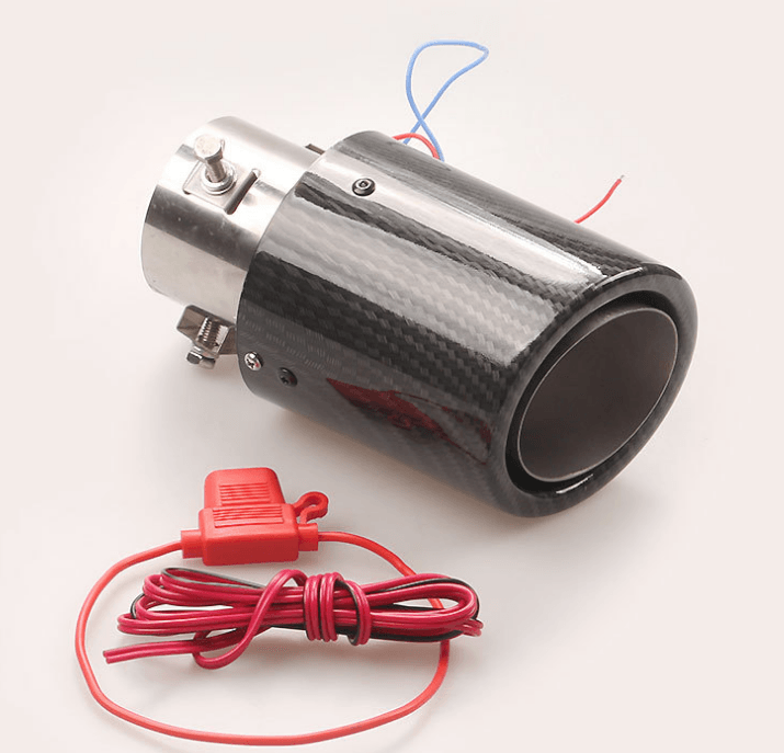 Universal Car Luminous Tail Throat LED Flaming Luminous Silencer Exhaust Tips
