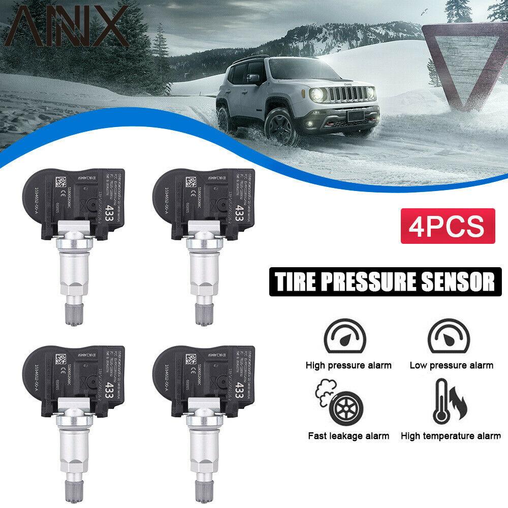4Pcs Tire Pressure Monitoring System Sensor for Tesla OEM 103460200A