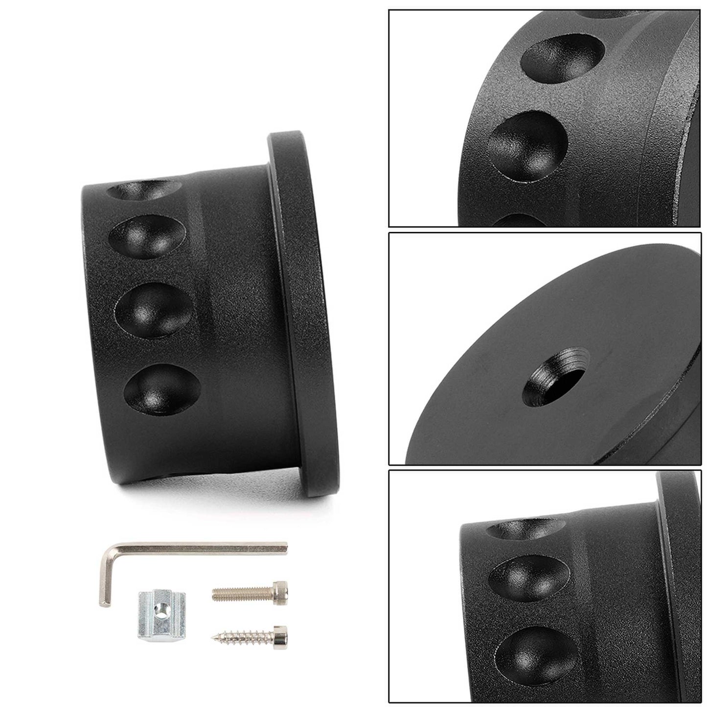 Steering Wheel Wall Mount Bracket Compatible with Quick Releases