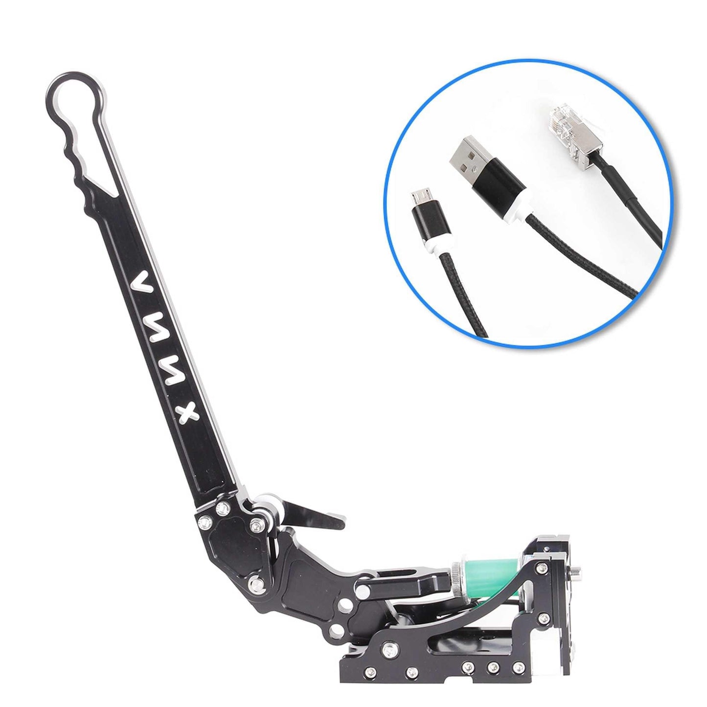 USB Weighing Pressure Handbrake Compatible with Logitech G25 G27 G29 G295 T300 T500