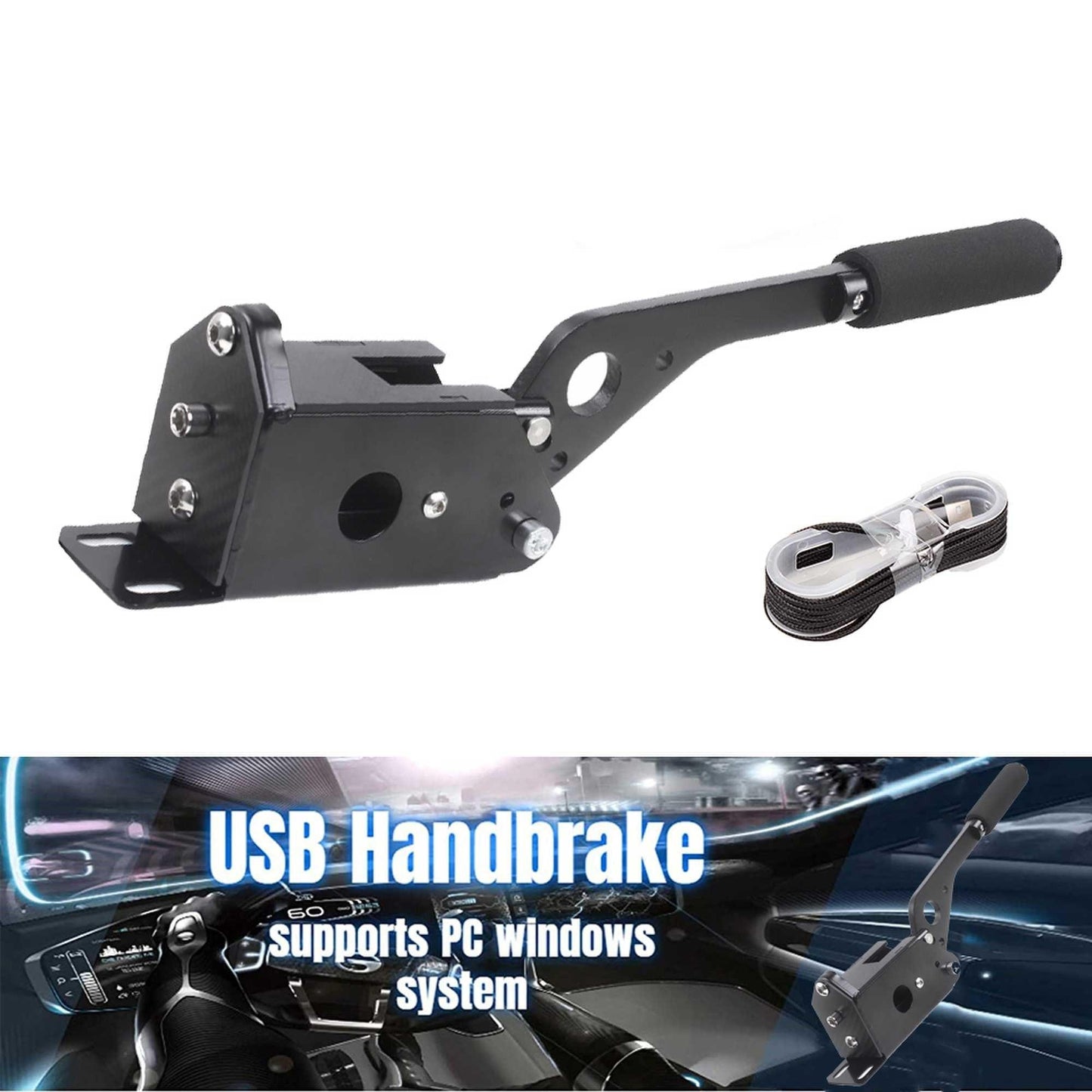 USB SIM Racing PC Handbrake compatible G29 G27 G25 T300 T500