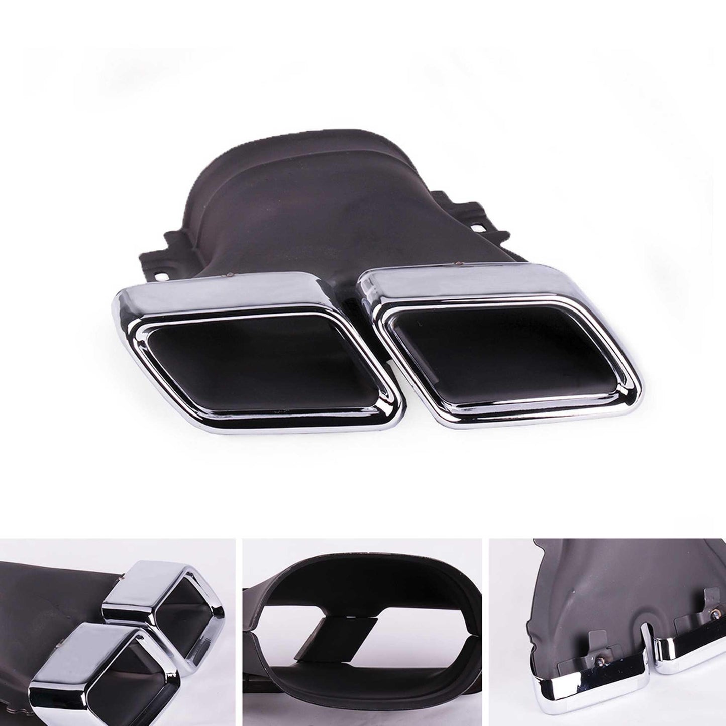2016 Mercedes Benz E-Class W213 Dual Exhaust Tips Exhaust Muffler