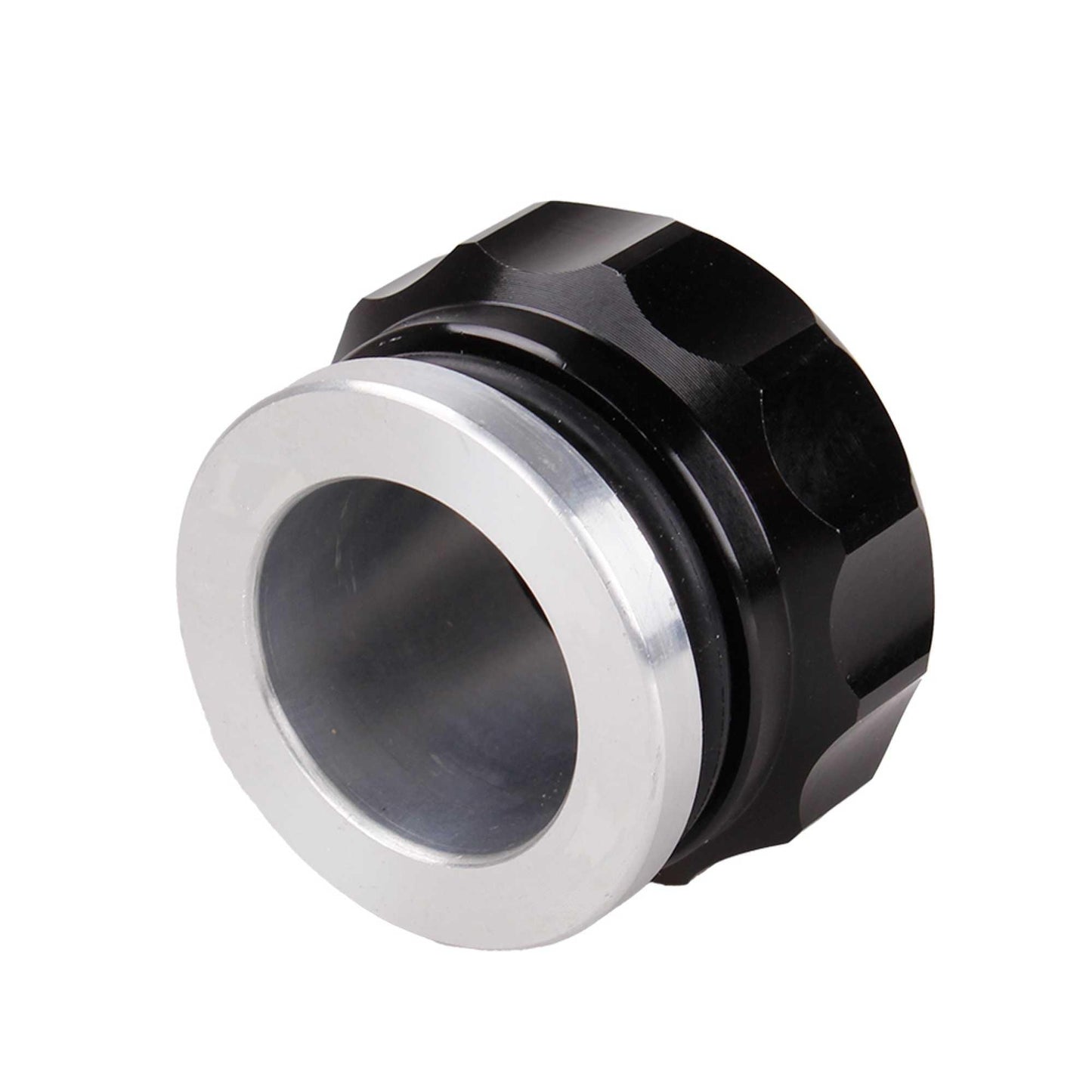Aluminium Weld on Filler Neck and Cap Oil Fuel Surge Tank Water Tank Radiator Coolant Reservoir Cap
