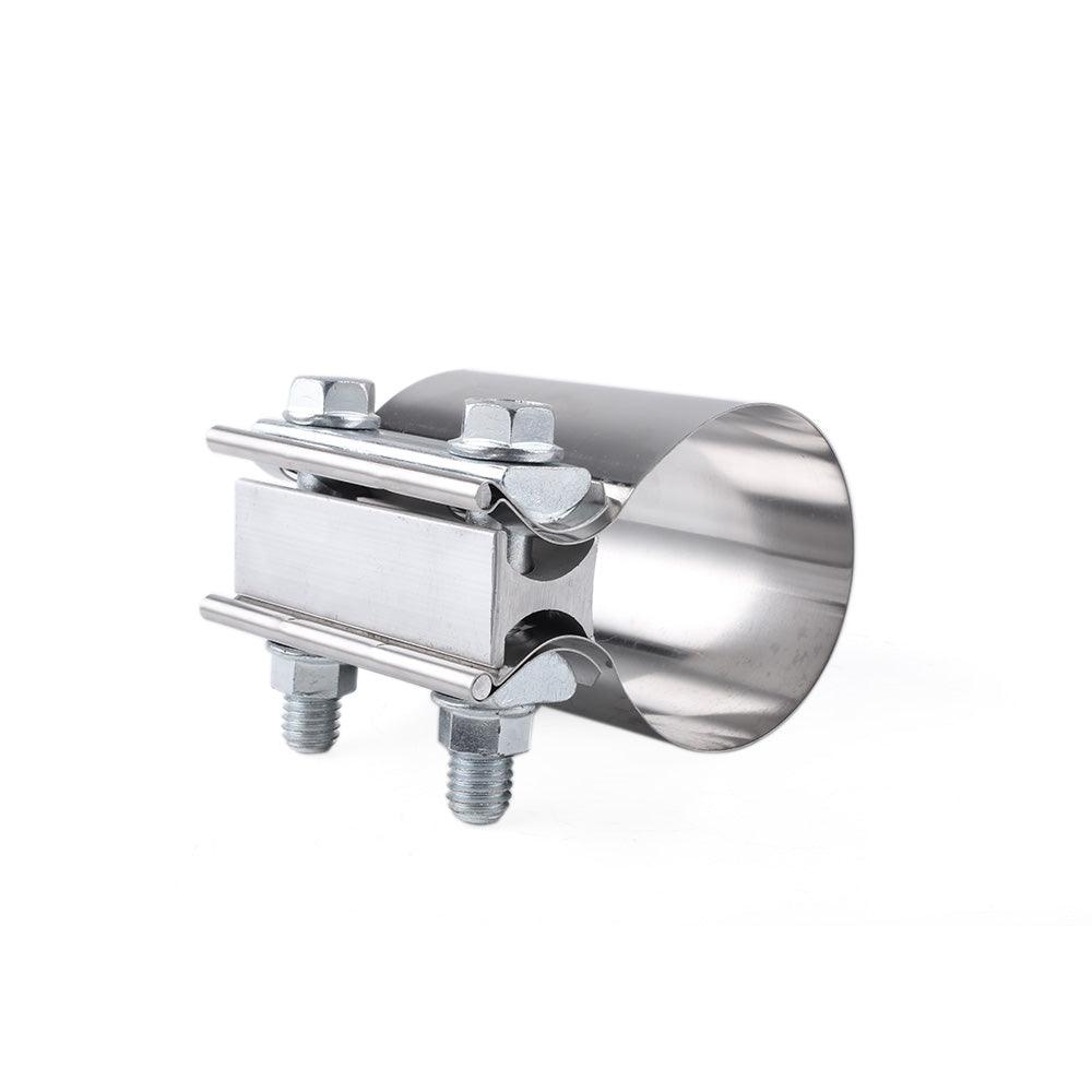 2.25" 2.5" 3.0" Exhaust Lap Joint Exhaust Clamp,Butt Joint Band Clamp Sleeve Coupler