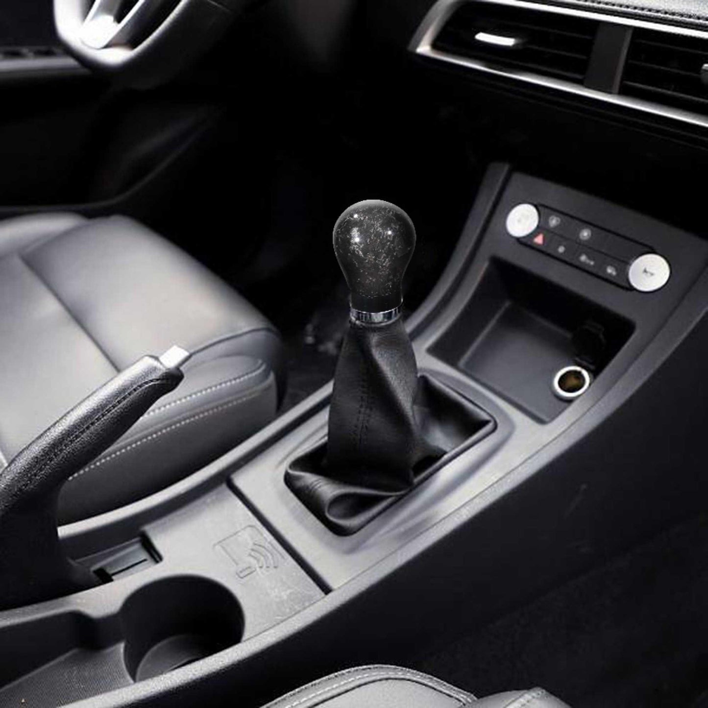 Universal Forged Carbon Fiber Shift Knob Ball Shifter Knobs