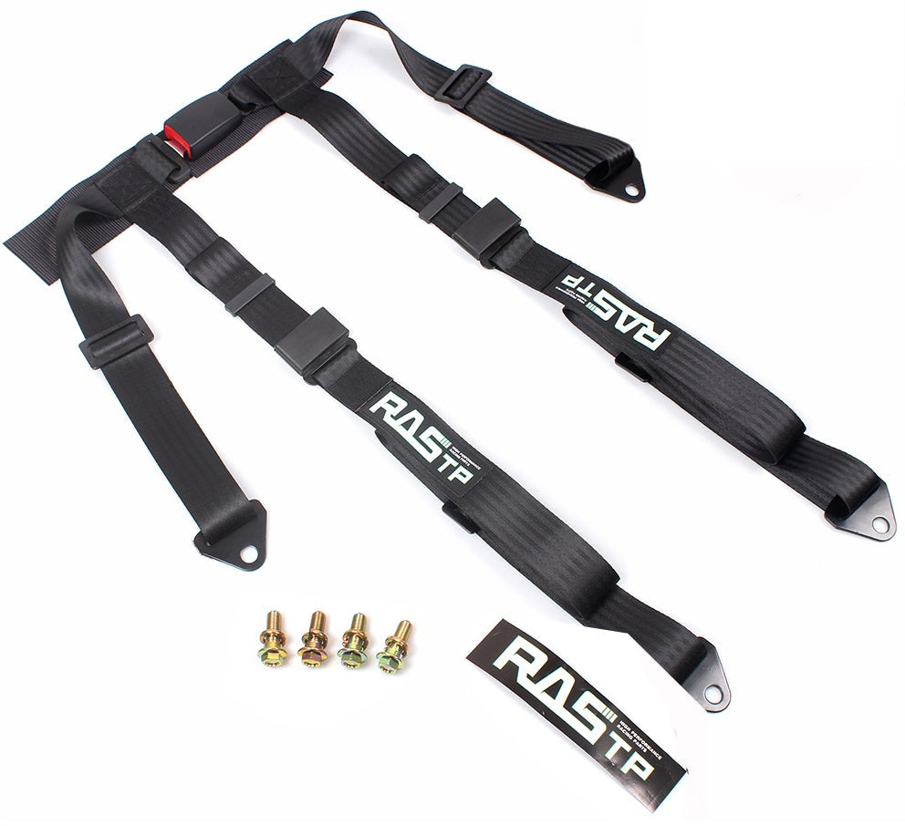 4 Point UTV Seat Belt Go Kart Harness 2 Inch Straps EZ Buckle