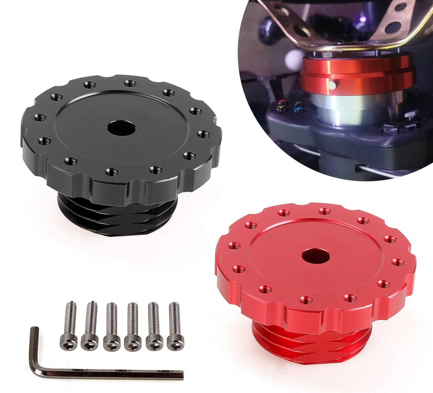 Thrustmaster T300 T500 TS-PC TS-XW Steering Wheel Hub Adapter