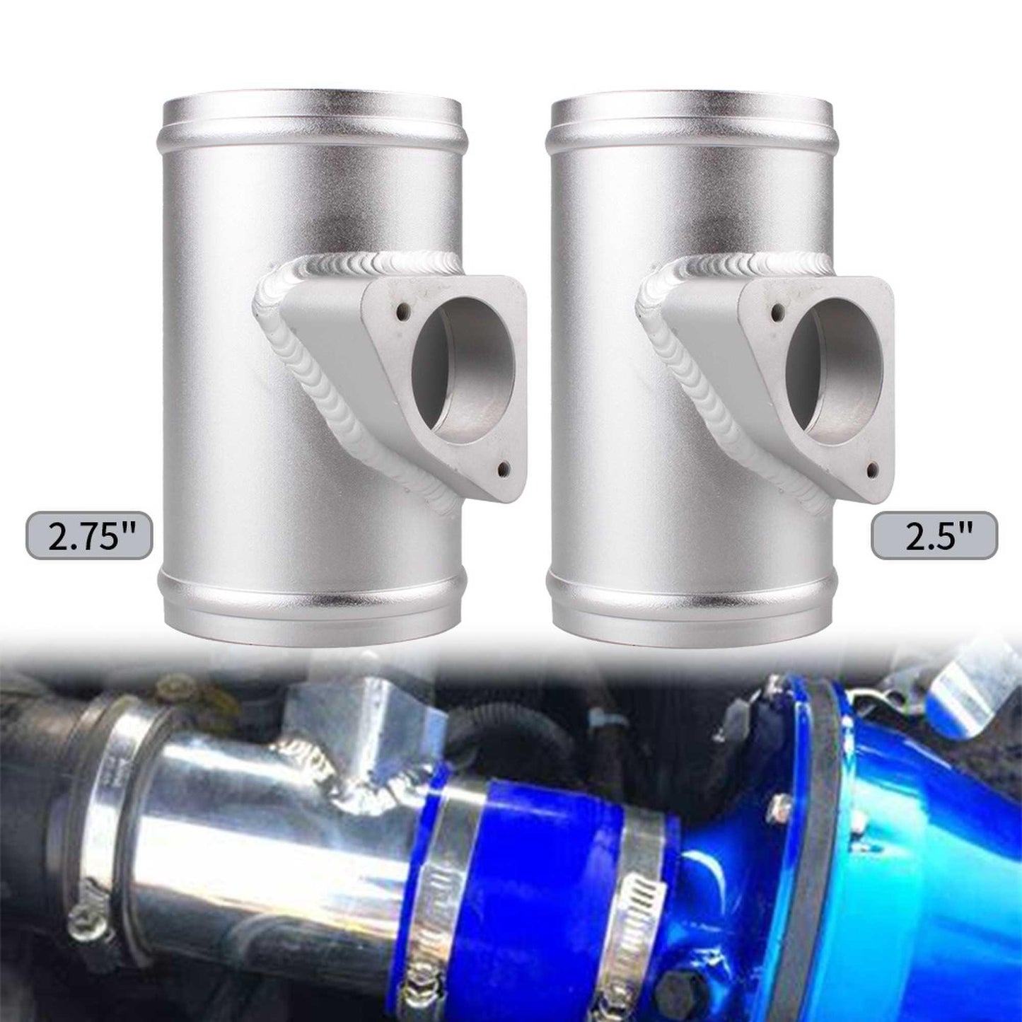 63/70MM Air Flow Sensor Adapter Air Flow Meter Base for Mazda Atenza ATZ Axela