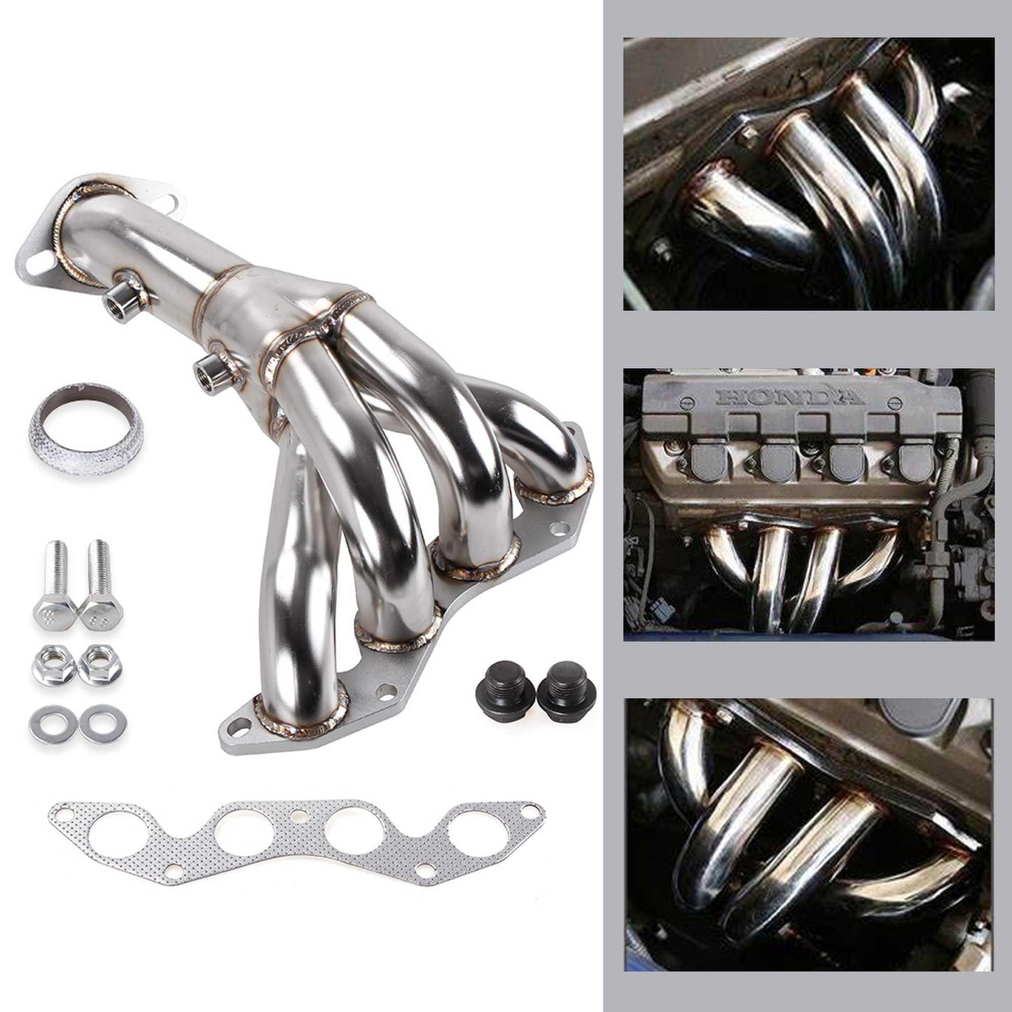 Exhaust Manifold for 01-05 Honda Civic DX/LX D17 1.7 EM2/ES1