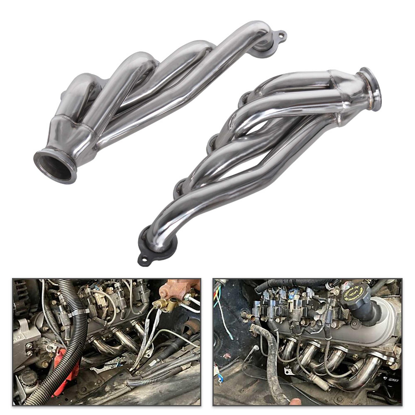 Exhaust Manifold For 1960-1986 Chevy GMC C10 Trucks LS LS1 LS2 LS3