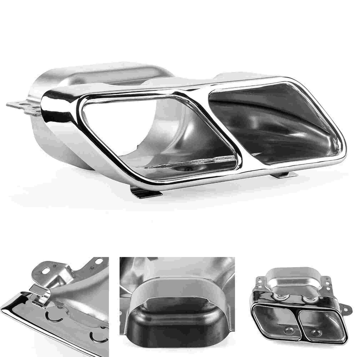 Mercedes Benz A45 W176 Dual Exhaust Tips Exhaust Muffler