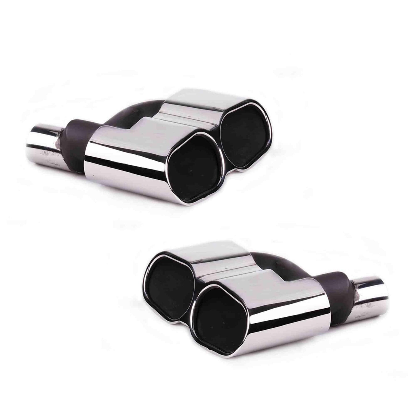 2008-2013 Mercedes Benz S Class W22 Dual Exhaust Tips Exhaust Muffler