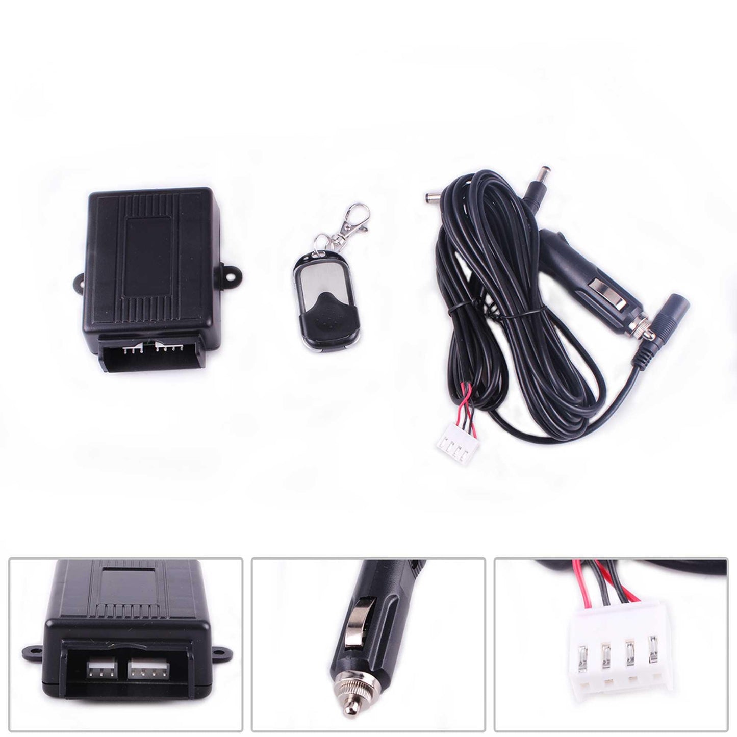 Universal 3 inch Exhaust Pipe Half Set Controller Kit