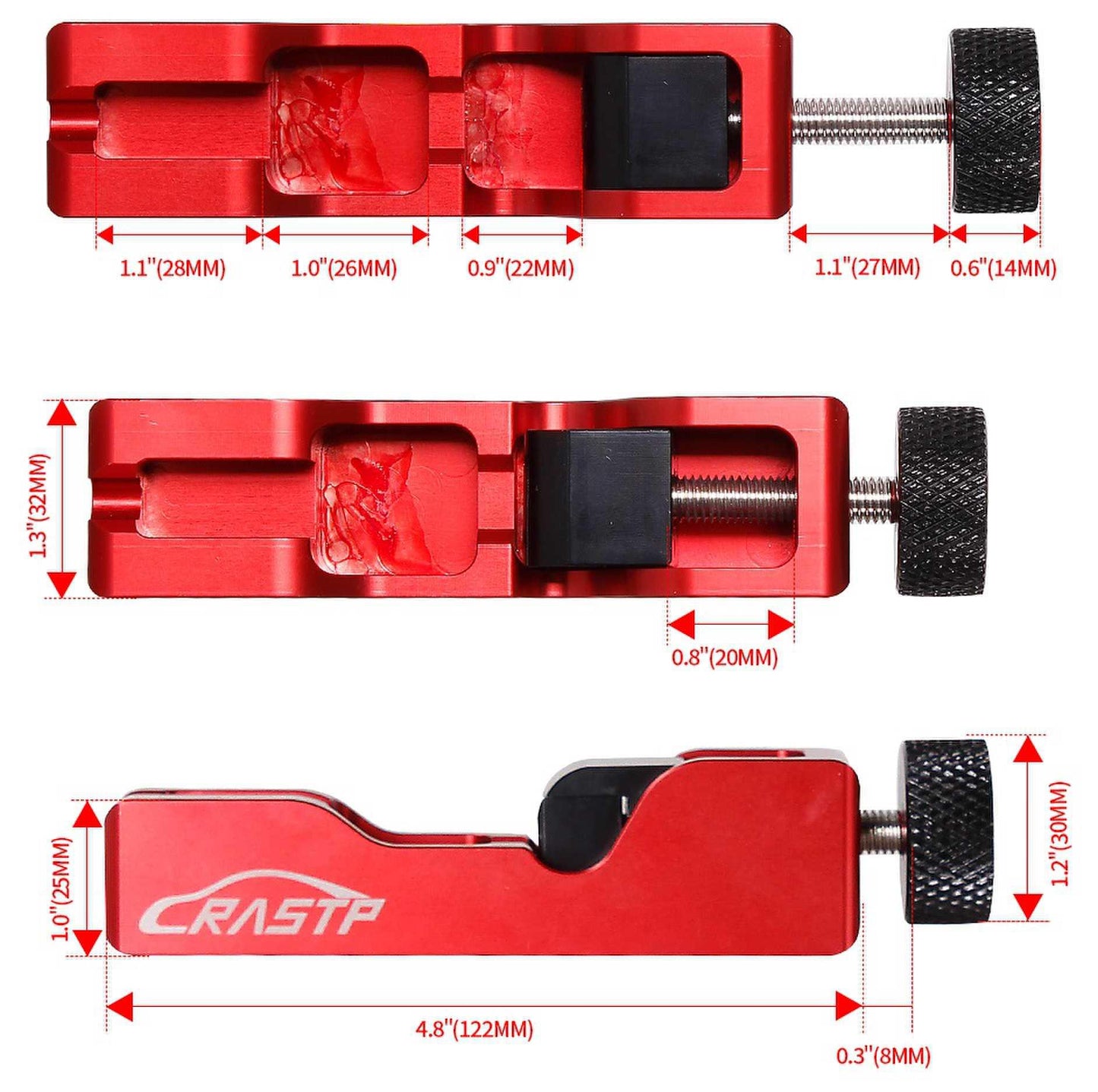 Spark Plug Gap Tool Electrode Compression for 10mm 12mm 14mm 16mm High Turbo Power Kit