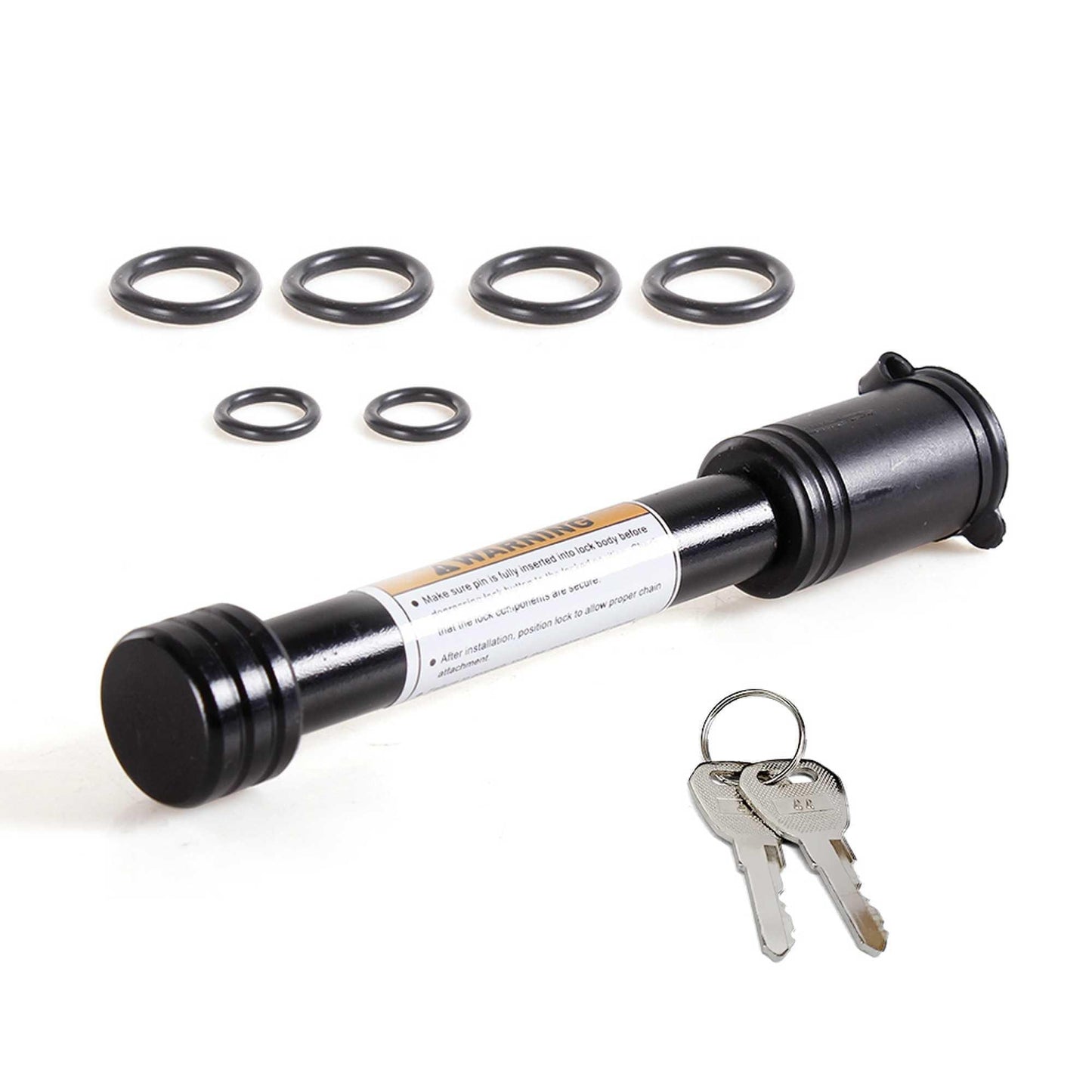 Universal 5/8 inch Car Trailer Hitch Lock Set for 2 inch Hitch Receiver