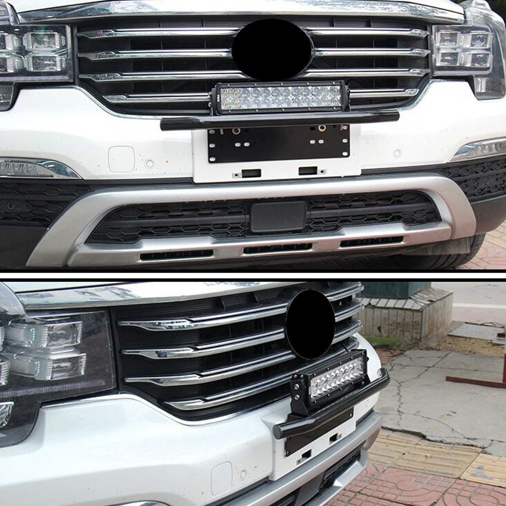 Front License Plate Mounting Kit Front Insurance License Plate Bracket Car Light Bracket