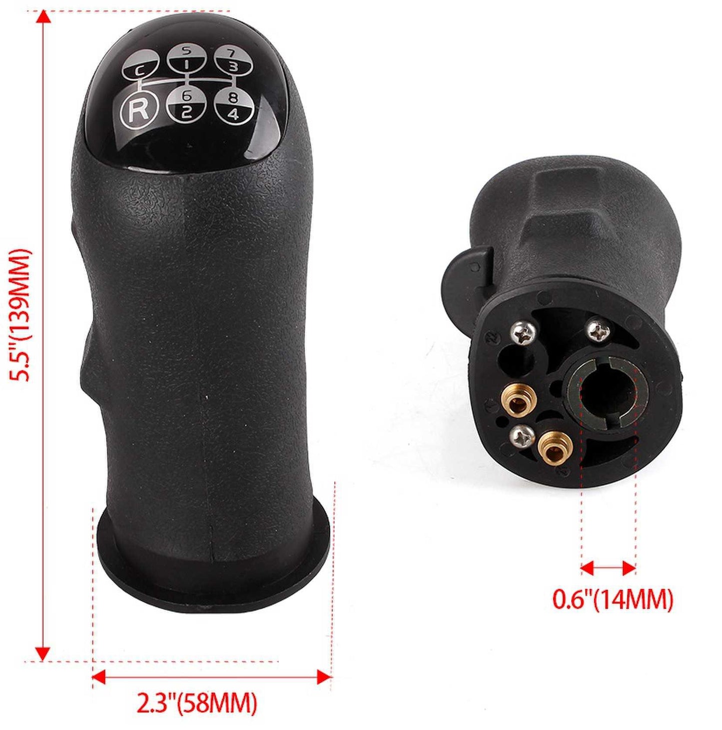 Truck Shift Knob 8 Speed+R+C Gear Shift Lever Knob for Volvo FH FM Truck 20488058