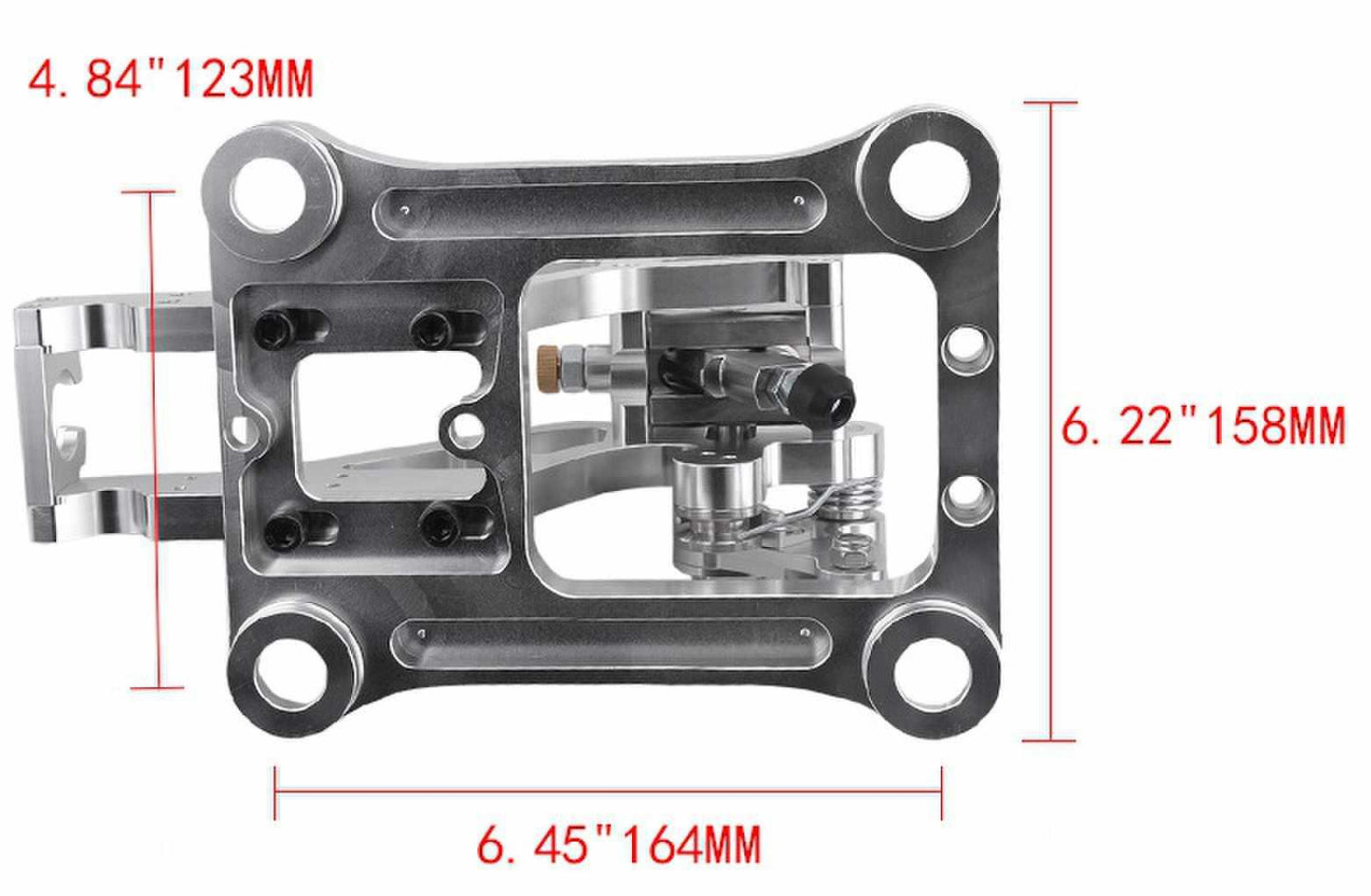 Billet Manual Shifter Box Set for 03-07 Accord CL7 CL9 04-08 Acura TSX TL