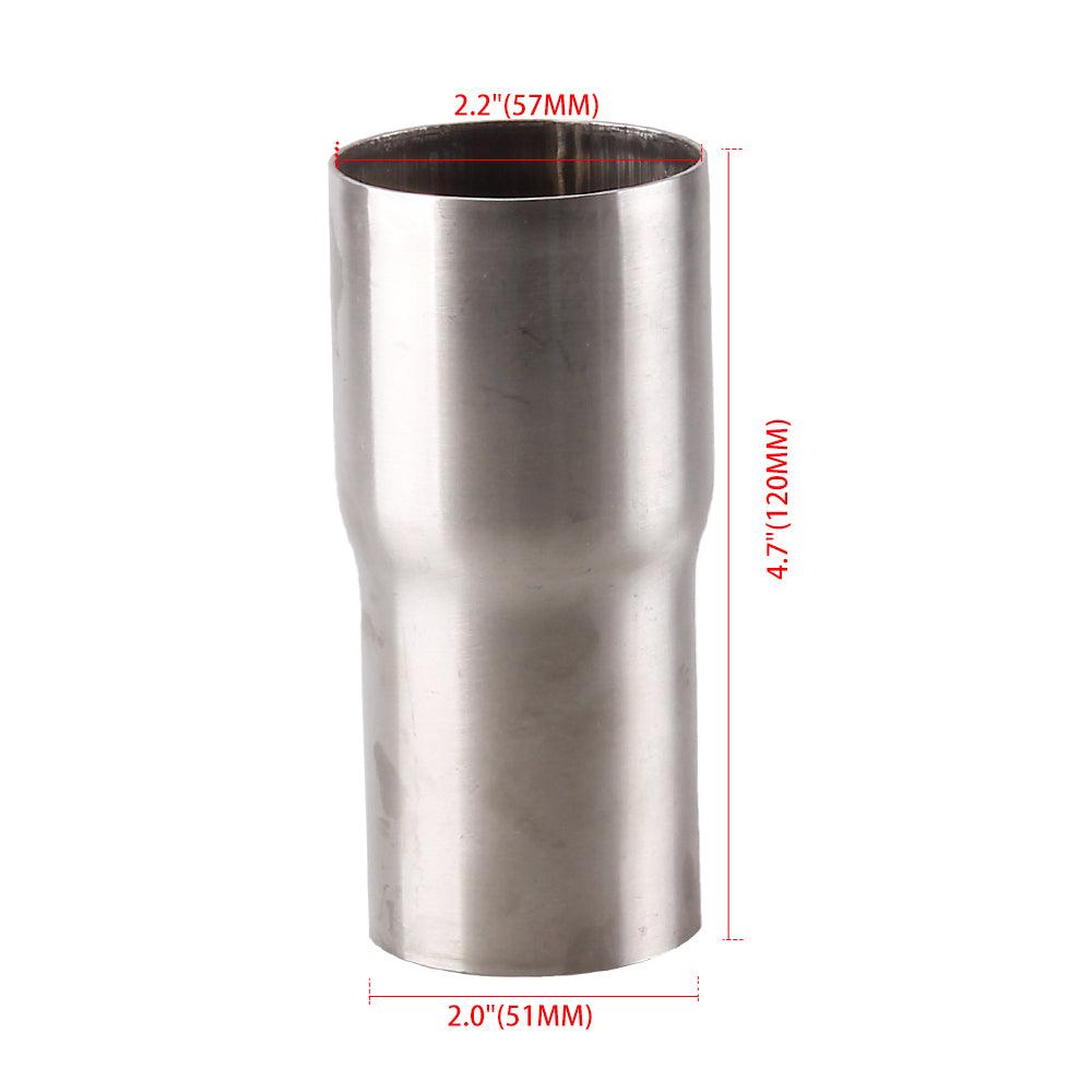 Universal Exhaust Reducer Connector Pipe Tube Adapter OD:2" 2.25'' 2.5'' 3''