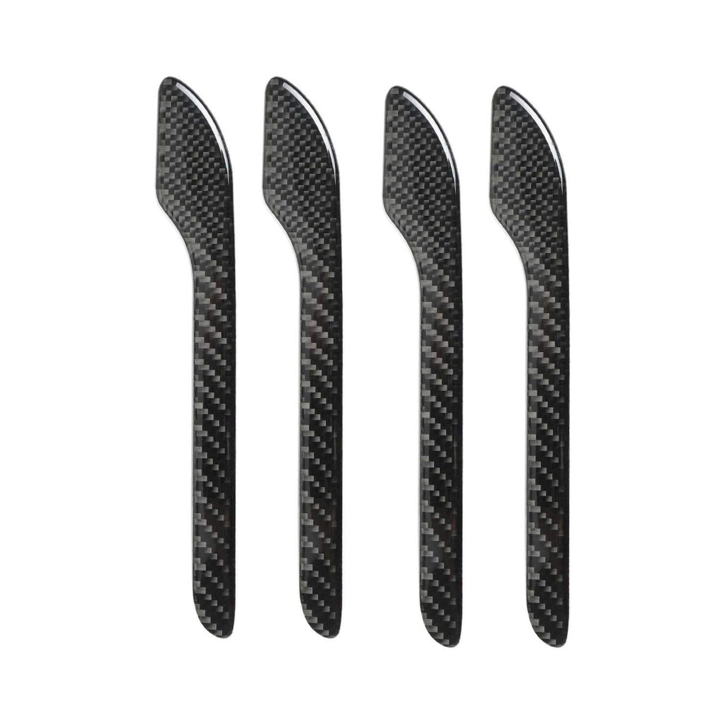 Tesla Carbon Fiber Door Handle Cover Protector Sticker