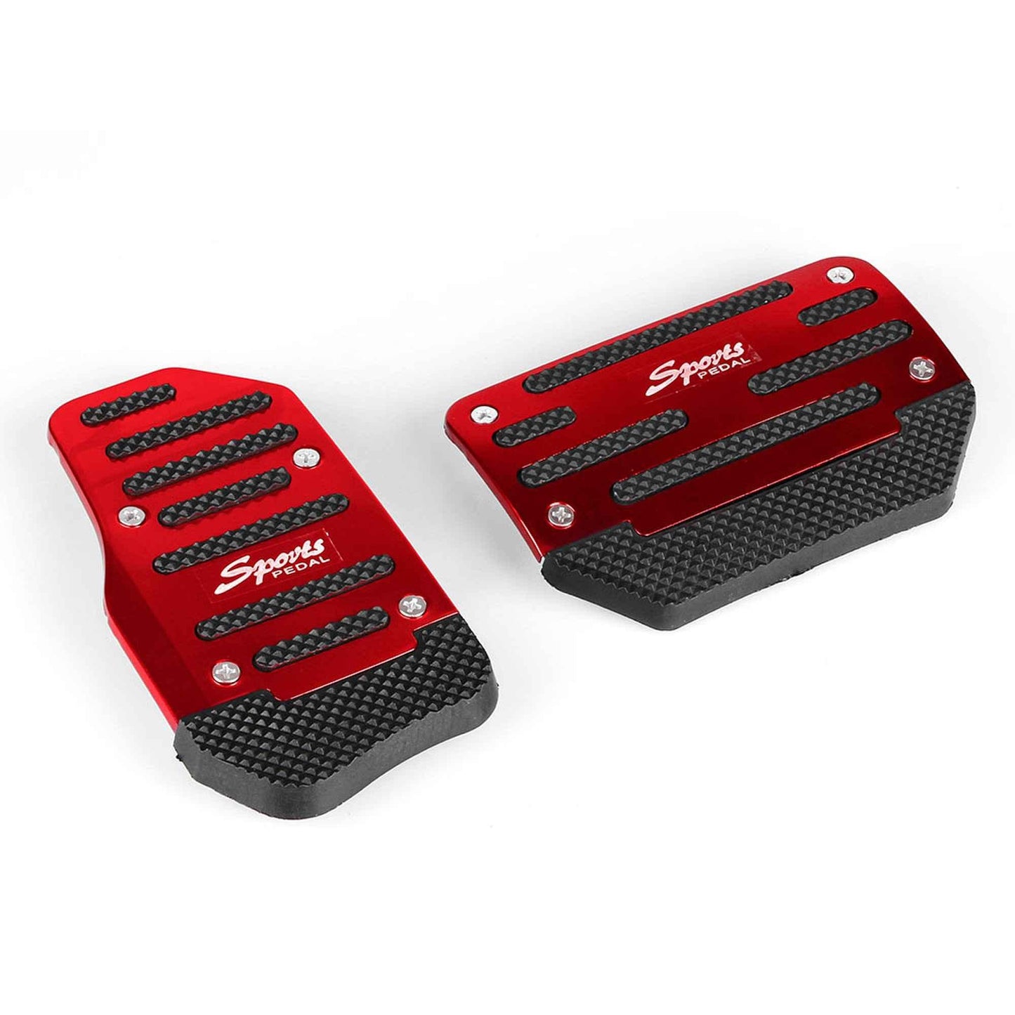 2Pcs Non-Slip Rubber Automatic Car Pedal Cover Set Kit Non-Slip Rubber