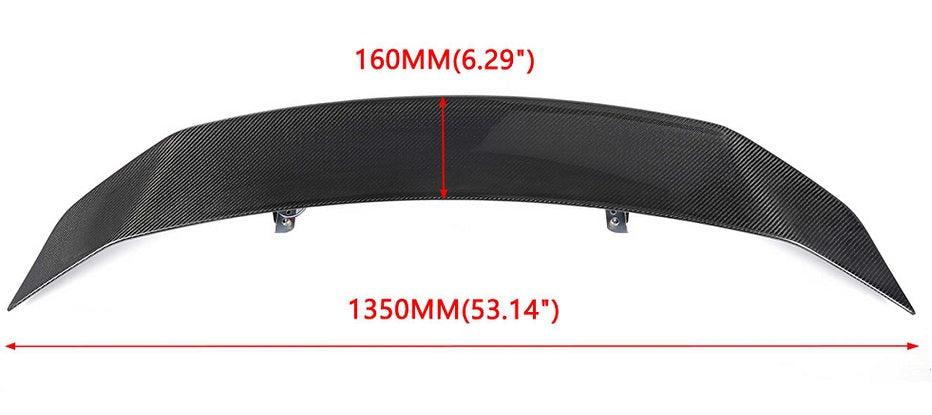 Tesla Electric Lift Rear Spoiler Carbon Fiber Rear Trunk Spoiler