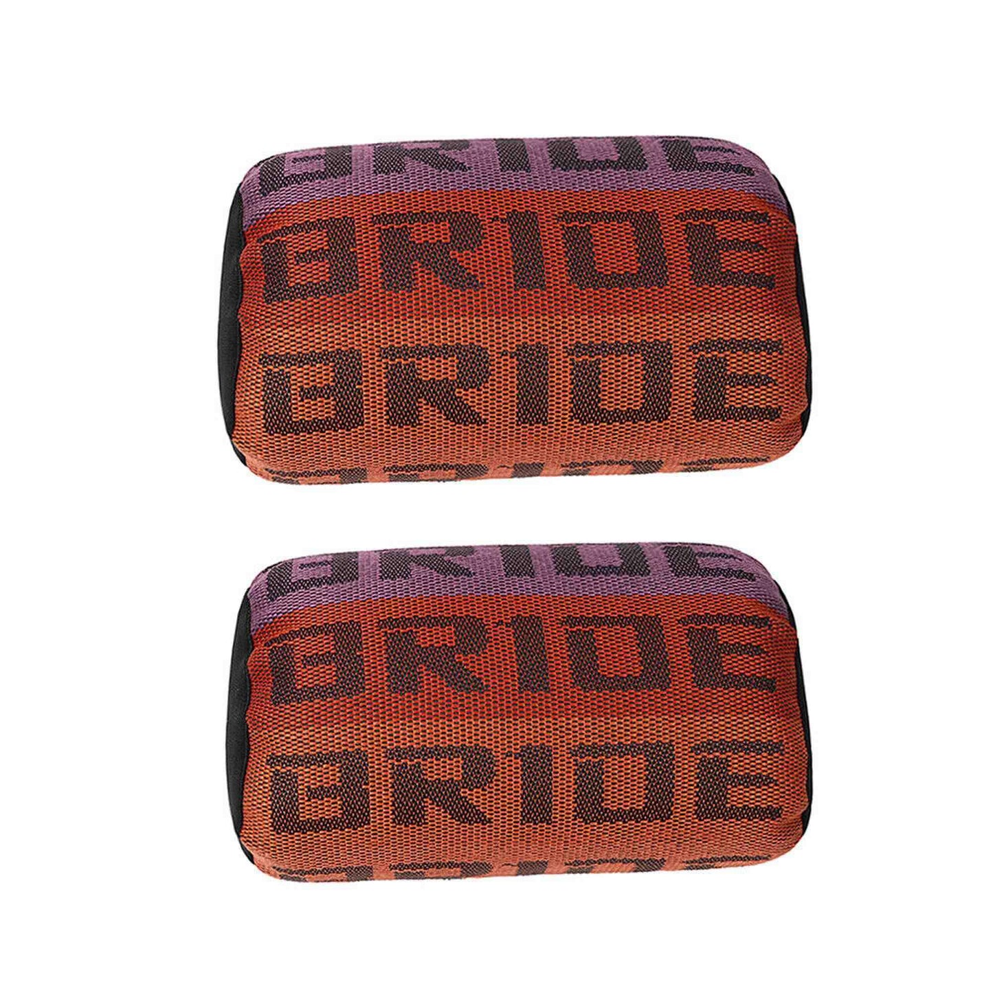 2Pcs Car Neck Pillow Fabric Headrest Pillow Support Neck Support