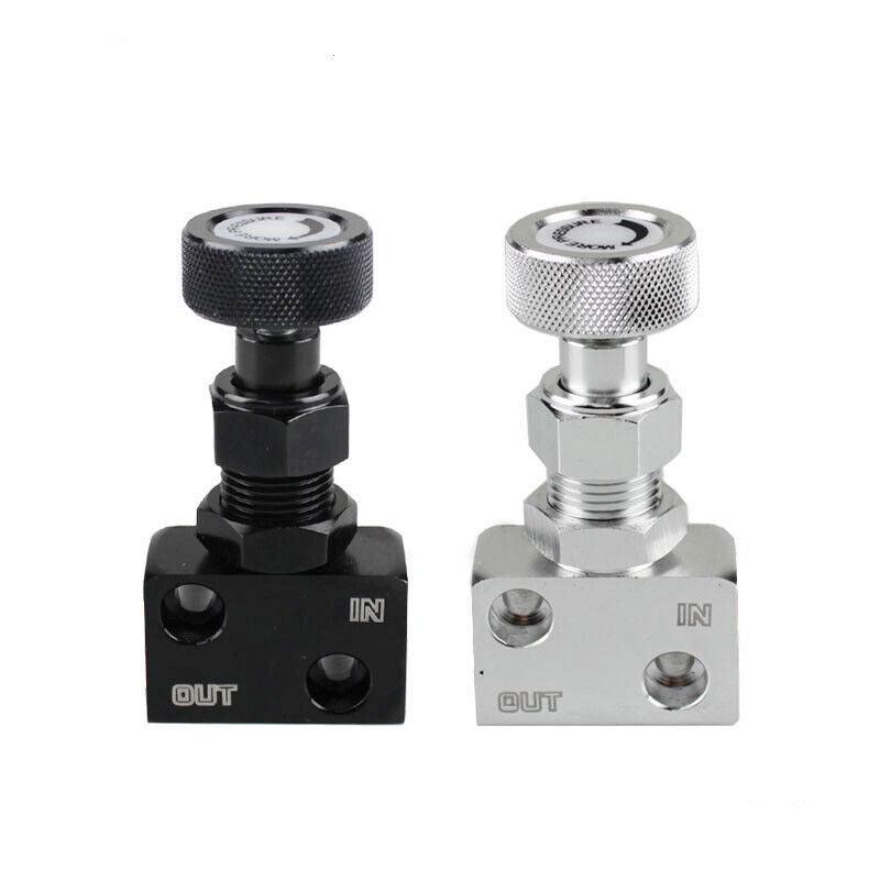 Adjustable Hydraulic Brake Proportioning Valve Knob Screw Type