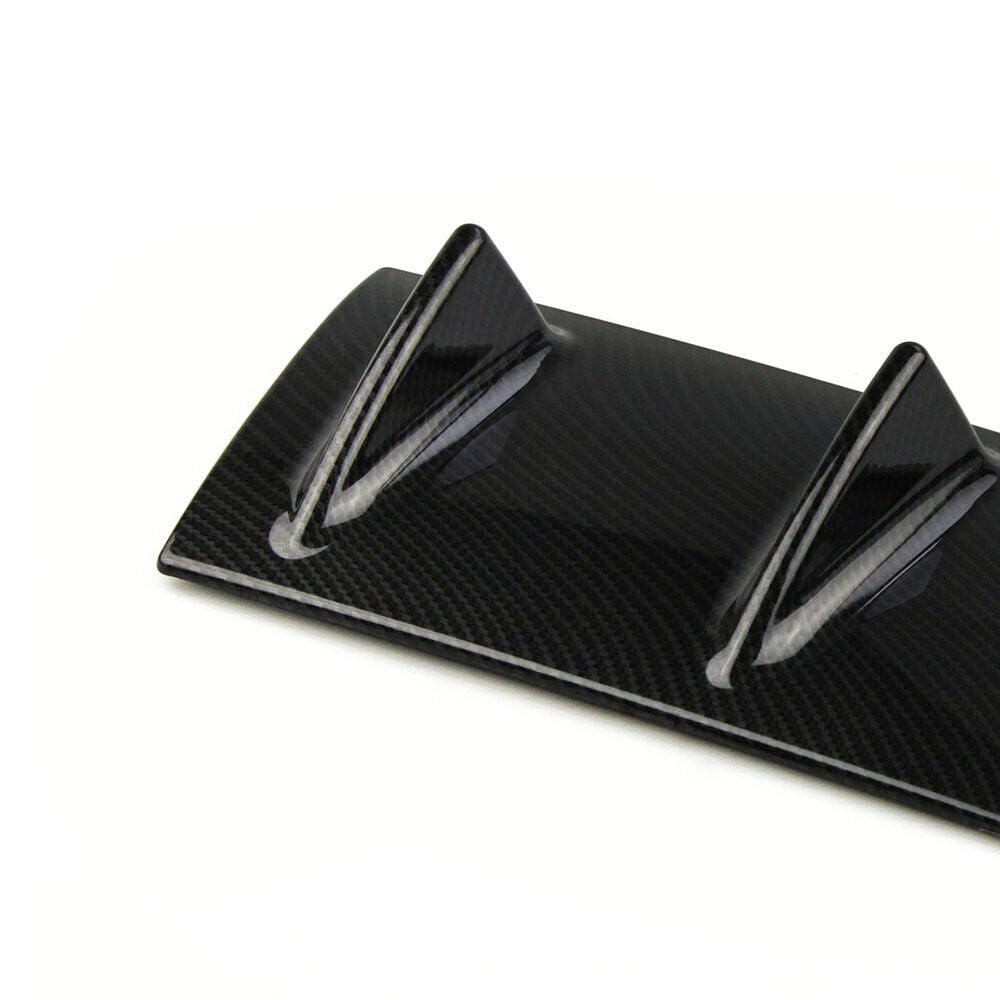 Universal 5 Fin Shark Fin Rear Bumper Lip Diffuser
