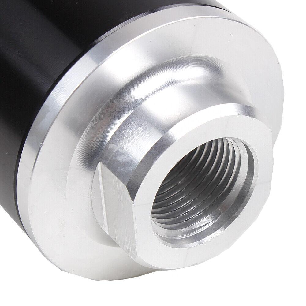 Inline Fuel Filter 30 Micron with 6AN 8AN 10AN Adapter Universal 58MM