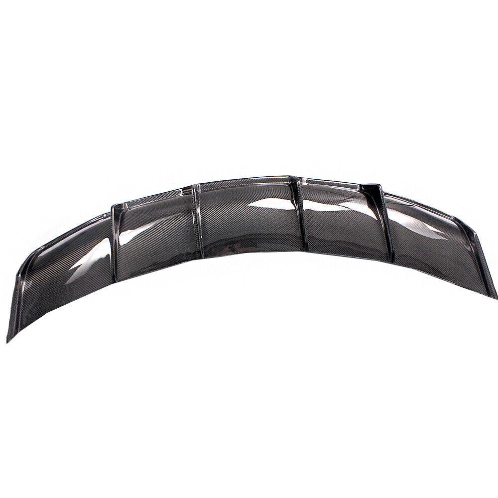 Carbon Fiber Rear Lip Bumper Diffuser Body Kit for Tesla Model 3 Sedan17-23