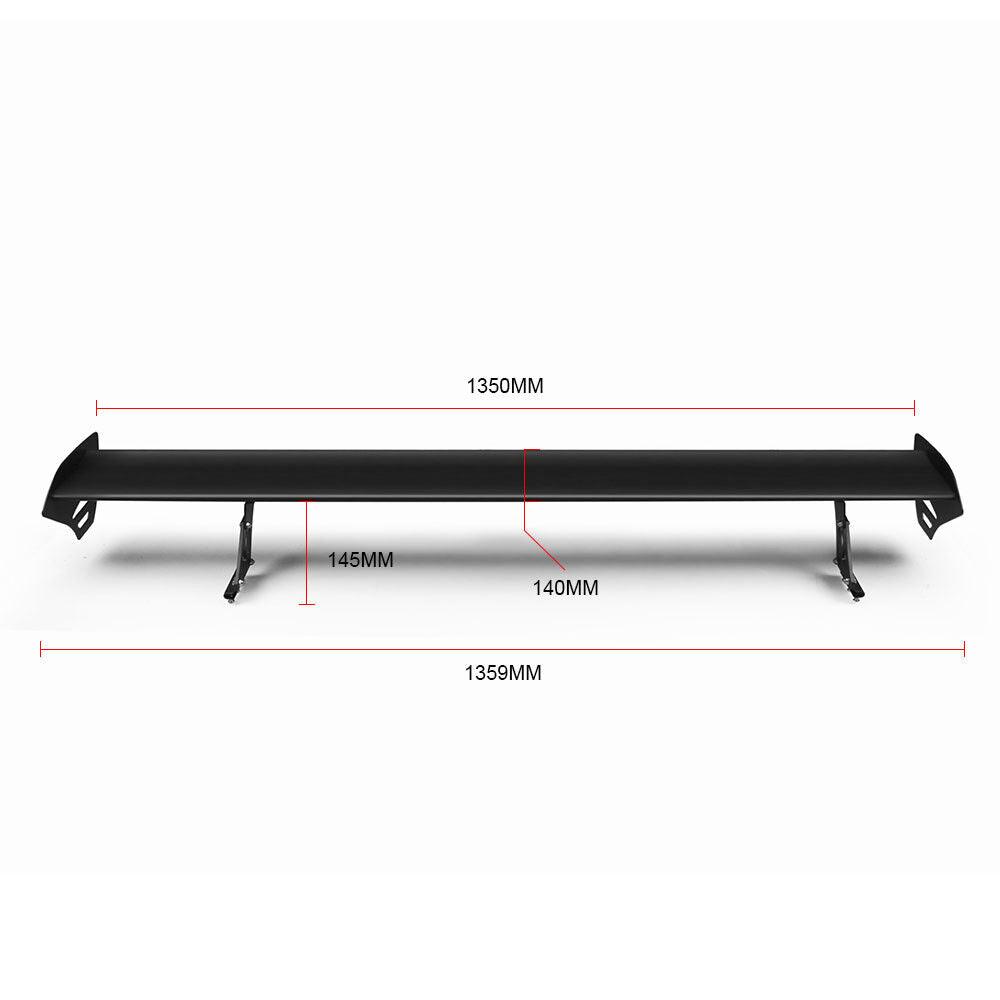 53 Inch GT Wing Spoiler Adjustable Lightweight Drift Spoiler