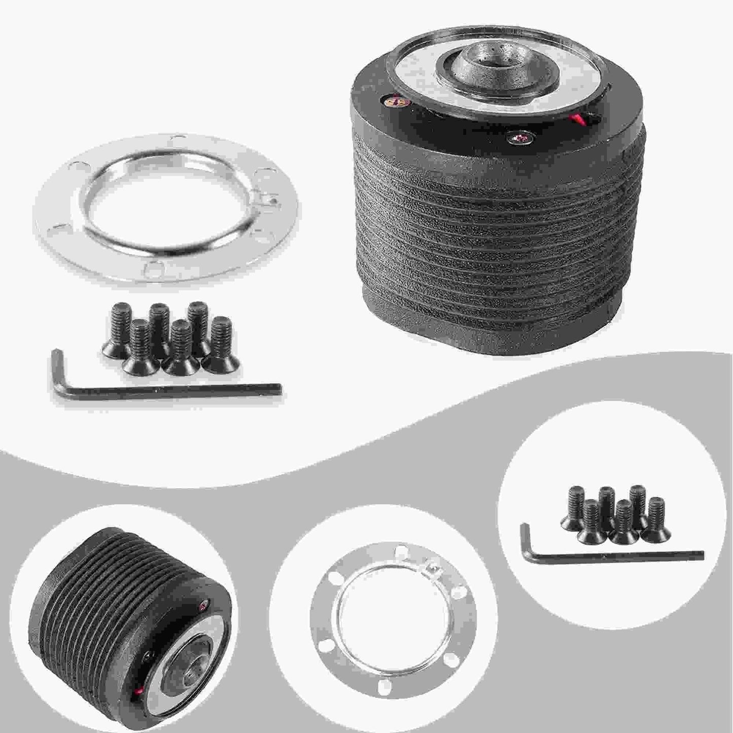 1984-2004 Ford Mustang Steering Wheel Hub Adapter Sports Boss Kit