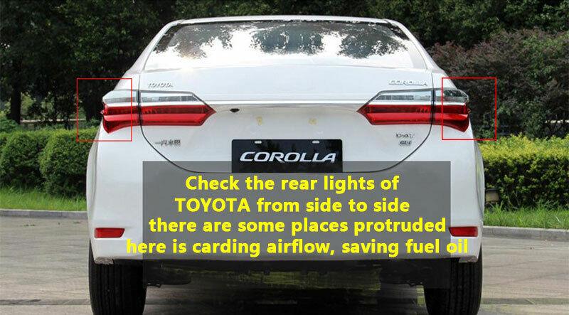 Universal 3D Sticker Car Tail Shape