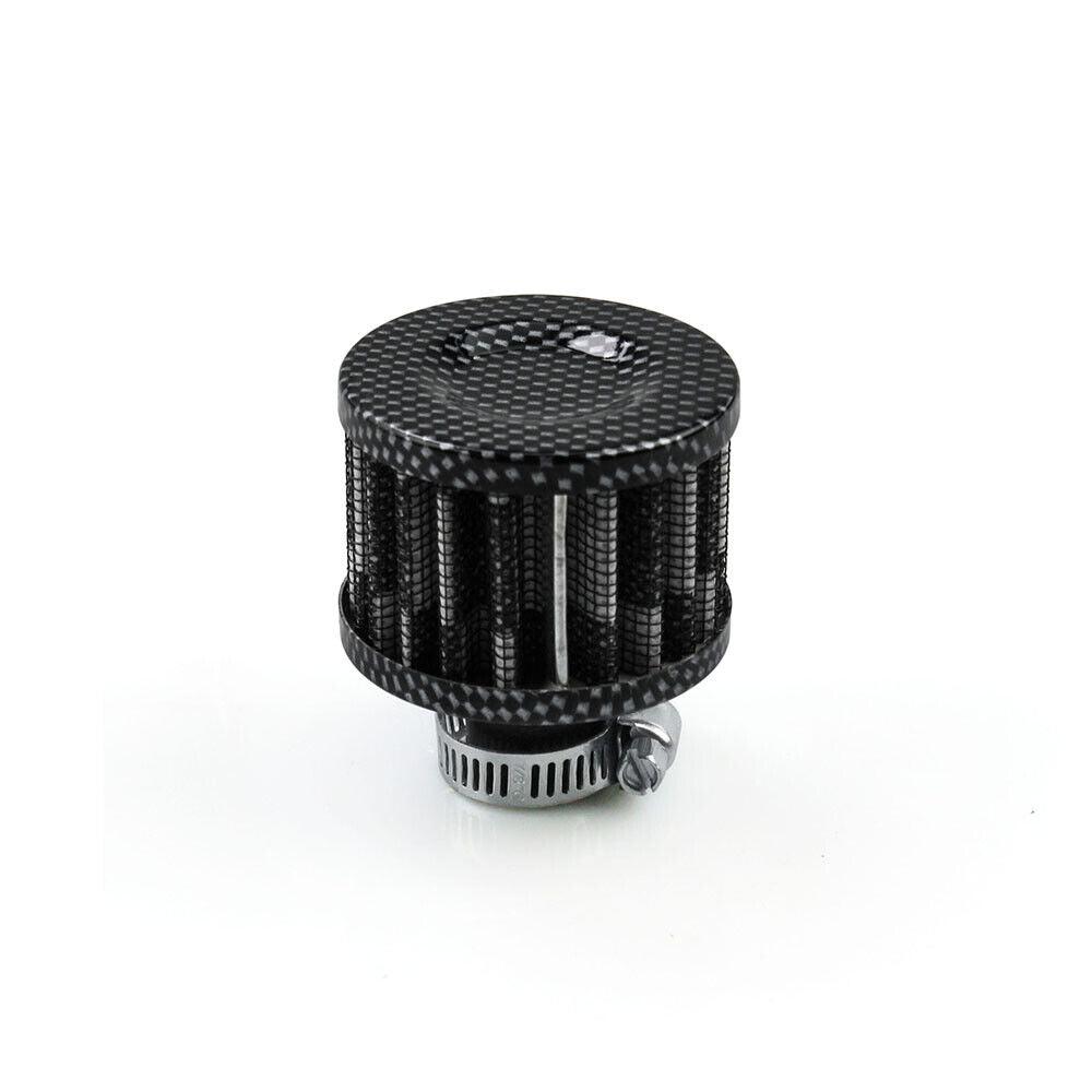 Universal 12mm Air Filter Vent Crankcase Breathe Filter with Clamp