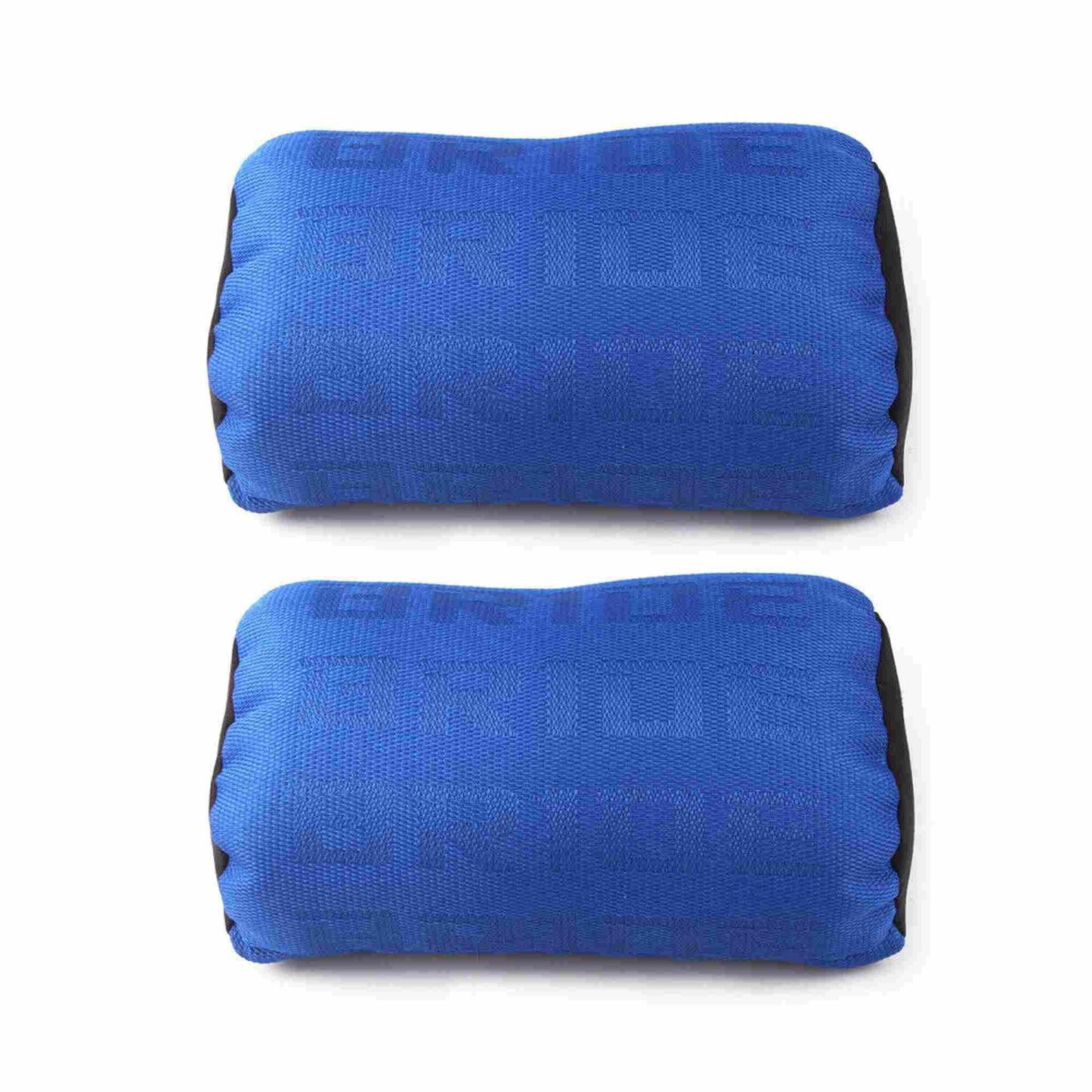 2Pcs Car Neck Pillow Fabric Headrest Pillow Support Neck Support