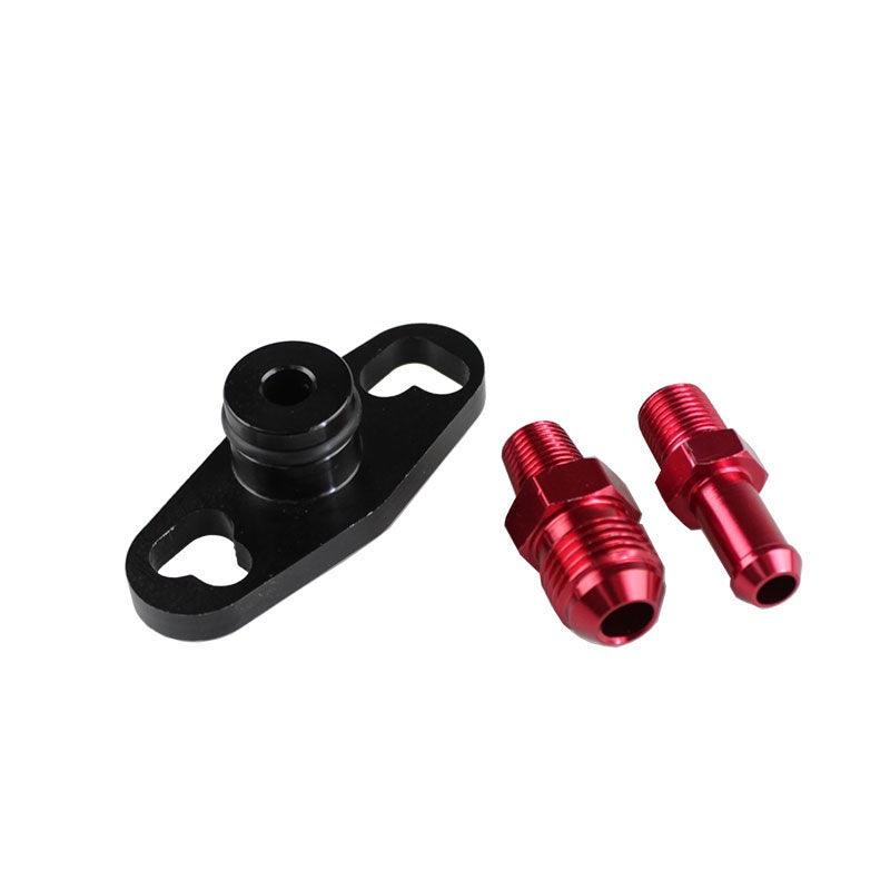Car Turbo Fuel Rail Delivery Regulator Adapter Kit for Honda Mitsubishi Toyota