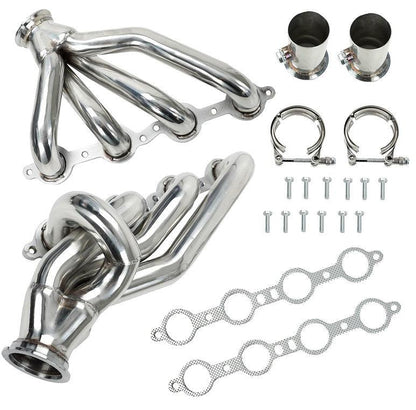 Exhaust Manifold for Chevy LS Swap S10 LS1 LS2 LS3 LS6 Bel Air Camaro Nova