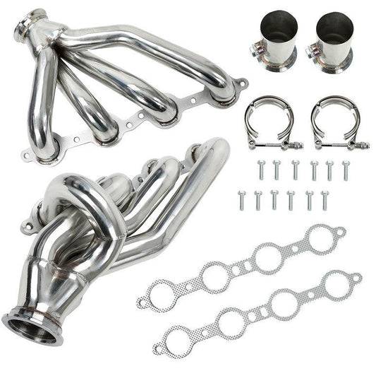 Exhaust Manifold for Chevy LS Swap S10 LS1 LS2 LS3 LS6 Bel Air Camaro Nova
