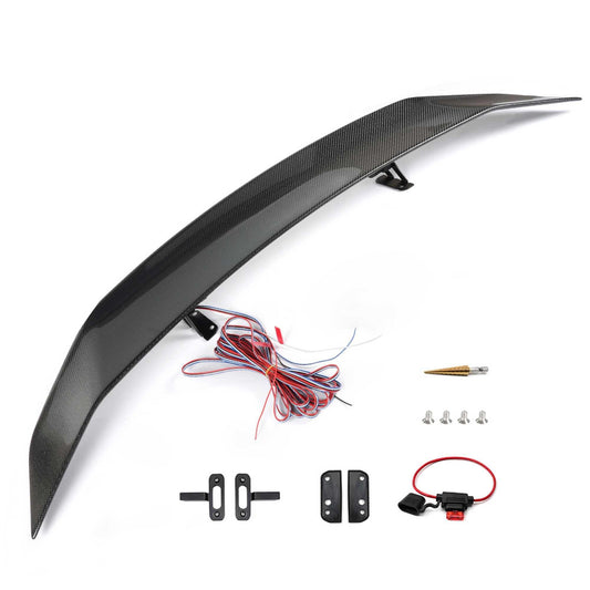 Tesla Electric Lift Rear Spoiler Carbon Fiber Rear Trunk Spoiler