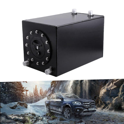 3 Gallon 12L Small Auxiliary Fuel Tank with Cap Polished Aluminum