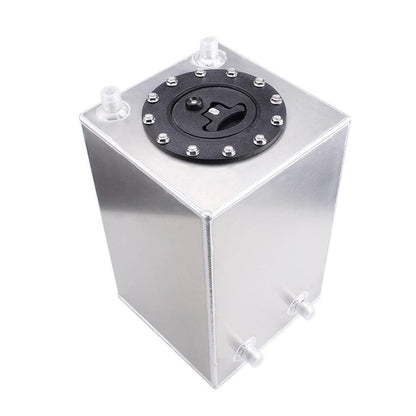 3 Gallon 12L Small Auxiliary Fuel Tank with Cap Polished Aluminum