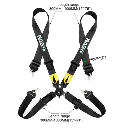 4 Point Racing Harness Cam Lock Quick Release System