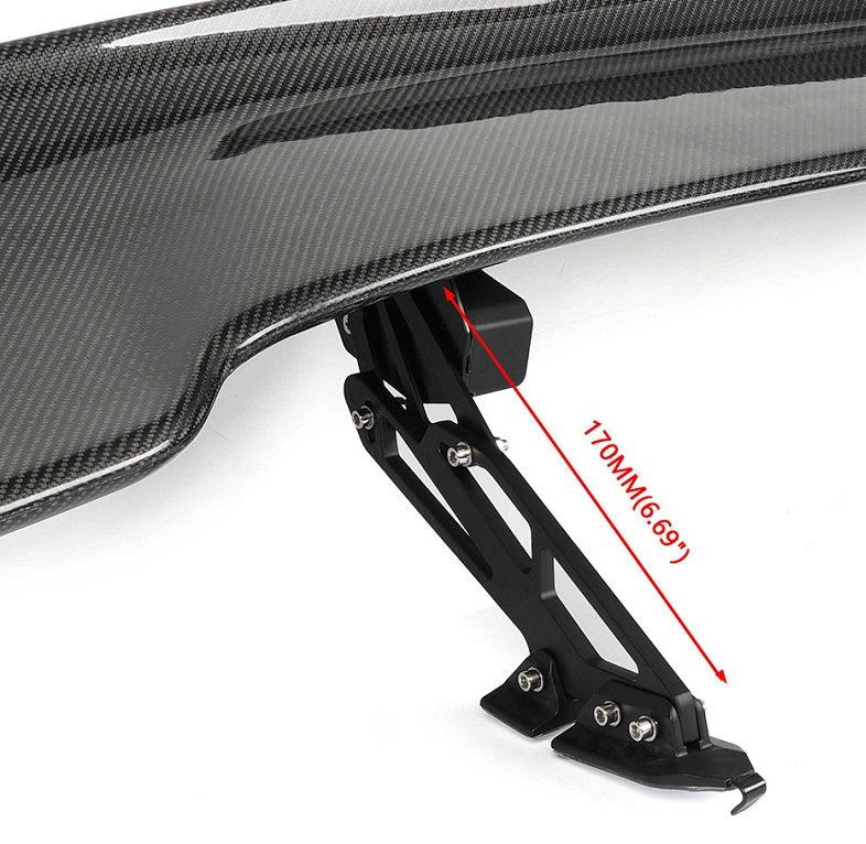 Universal Carbon Fiber Electric Lift Rear Spoiler Rear Trunk Sedan Spoiler